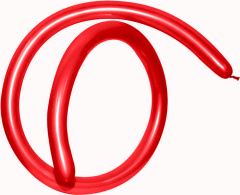 S ШДМ (1''/3 см) Красный (015), пастель, 100 шт.