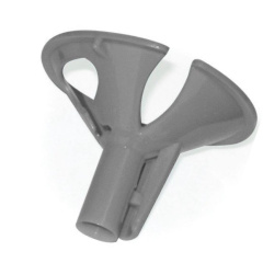 Насадки, с боковым зажимом, Серебро, Металлик, 100 шт.